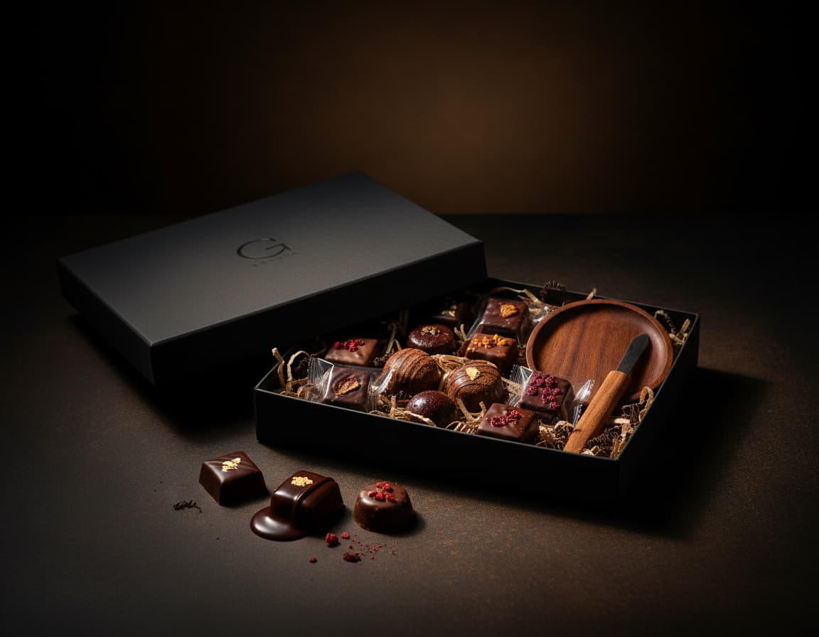 Caja de regalos empresariales de fin de año